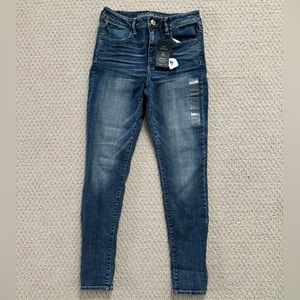 American Eagle outfitters superstretch, high-rise jegging